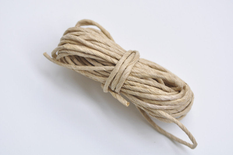 5 Meters Cord /Filling Natural Rope for Crafts Jewellery
