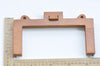22.5cm ( 9") Retro Purse Frame / Large Wood Handle Purse Frame With Screws 22.5cm x 12cm