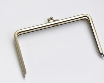 Retro Purse Frame Bronze Metal Bag Hanger 18x14cm