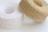 2mm Filling Natural Rope for Crafts Jewellery Decorations Purse Frame Bag Essential Material 80 Meters A Roll
