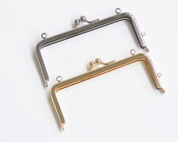 12.5cm Purse Frame Bag Hanger Wedding Bag Glue-In Style Silver And Gold