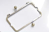 20cm Bag Purse Frame Clutch Bag Purse Frame With Screws Bronze/Gold