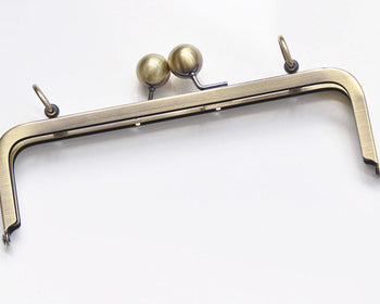 20cm Bag Purse Frame Clutch Bag Purse Frame With Screws Bronze/Matte Silver/Gold/Light Gold