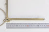 18.5cm Purse Frame Celephone Bag Purse Frame Bronze And Light Gold