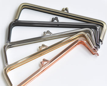 18cm ( 7") Purse Frame Clutch Bag Glue-In Purse Frame
