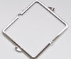 Purse Frame Retro Clutch Purse Frame Making Bag Hanger Silver/Gold 14cm x 8cm