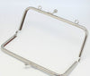 7"(18.5cm) Purse Frame Brushed Brass Bag Hanger Clutch Purse Frame 18.5cm x 8cm
