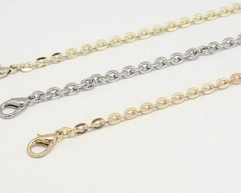 6mm Purse Frame Bag Chain O Chain With Two Lobsters