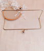 20cm x 7cm Silver Purse Frame