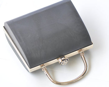 Rectangular Box Purse Frame Clutch Bag Frame 8.5x15.5x19cm