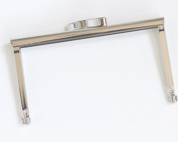 11cm ( 4 ") Purse Frame Silver Clasp Frame 11cmx6cm