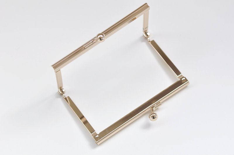 9.5cm ( 3") Mini Gold Purse Frame 9.5x6cm