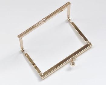 9.5cm ( 3") Mini Gold Purse Frame 9.5x6cm