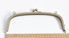 21.5cm( 8 1/2") Half-Round Brushed Brass Purse Frame Bag Hanger