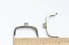 8.5cm Purse Frame Mini Bag Hanger Silver And Bronze Color 8.5cm x 4cm