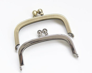 8.5cm Purse Frame Mini Bag Hanger Silver And Bronze Color 8.5cm x 4cm