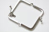 8cm Purse Frame Wedding Bag Kiss Lock Bag Mini Size With One Inside Loop Silver Color 8x5cm