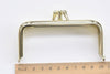4" (10.5cm) Purse Frame Double Pocket Clutch Glue-In Style Pick Color