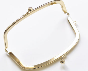 Gold Bag Purse Frame Glue In Style 11.5cm x 6cm