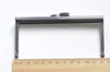 12.5cm (5") Retro Gunmetal Black Purse Frame Glue In Style Open Channel 12.5cm x 6cm