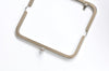 15.5cm x 5.5cm Silver Purse Frame Clasp Glue-In Style Silver/Gunmetal