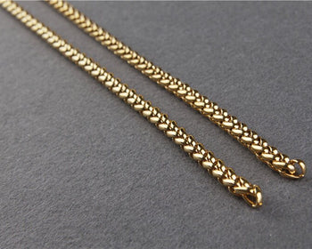 Retro Brass Purse Frame Bag Chain 6mm x 120cm