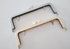 Retro Purse Frame Bag Hanger Rectangular Glue-In Style 18cm Silver/Light Gold