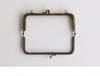 Double Purse Frame Sewing Style Handbag Hanger With Kiss Closure Pick Size
