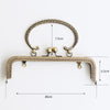 20.5cm (8") Retro Sewing Purse Frame With Handle Pick Color