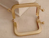 Small Purse Frame Mini Coin Purse Frame 5.5cm x 3.8cm Bronze/Brushed Gold