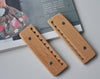 A Pair of Retro Purse Frame Sewing Wood Lock Handle Purse Frame 10cm x 3cm Pick Color