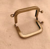 Small Purse Frame Mini Coin Purse Frame 5.5cm x 3.8cm Bronze/Brushed Gold