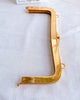 21.5cm( 8 1/2") Golden Color Purse Frame Come With Screws 21.5cm x 8.5cm