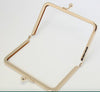 12cm Gold Purse Frame Bag Hanger Glue-In Style 12cm x 8cm