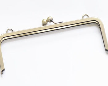 Purse Frame Brushed Brass Bag Hanger 22cm x 8cm