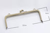 Purse Frame Brushed Brass Bag Hanger 22cm x 8cm