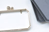 Box Purse Frame Clutch Bag Light Gold Glue-In Purse Frame