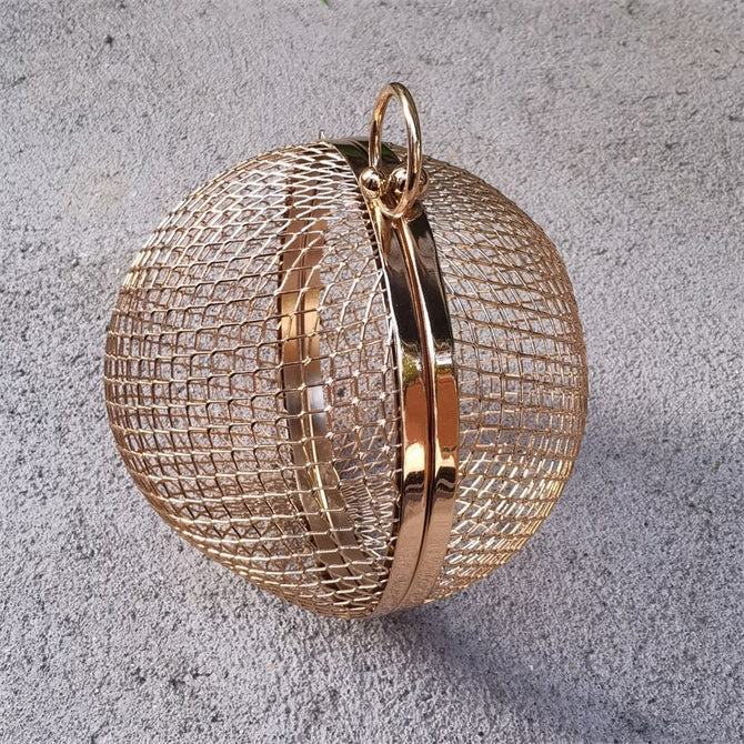 Round clutch bag clearance