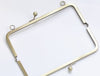 Gold Bag Hanger With Two Loops Gold Purse Frame Glue-In Style 20cm x 6cm