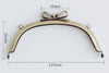 1 Piece 12.5cm (5") Purse Frame Bag Hanger Wedding Bag Screw Style With Butterfly Knot Kisslock Bronze And Matte Gold Pick Color