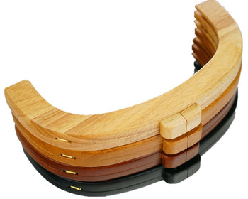 25cm (10") Retro Purse Frame / Large Wood Handle With Screws Pick Color