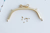 1 Piece 12.5cm (5") Purse Frame Bag Hanger Wedding Bag Screw Style With Butterfly Knot Kisslock Bronze And Matte Gold Pick Color