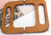 24cm Retro Purse Frame Large Wood Handle Purse Frame With Screws 24cm x 15cm