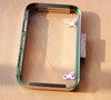 Box Purse Frame Clutch Bag Light Gold Glue-In Purse Frame 14cm x 9.5cm ( 5"x 4")