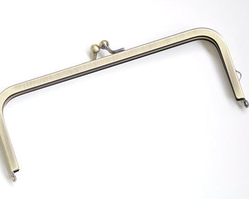 Bronze Bag Purse Frame Glue-In Style Bag Rectangular Bag Hanger 18cm x 6.5cm