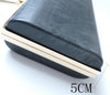 25cm x 13cm Box Purse Frame Clutch Bag With Handle Glue-in Style 10"x 3"