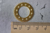 Gold Steampunk Gears Watch Movement Charms Set of 20 A7919