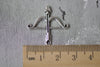 Bow Arrow Connectors Antique Silver Archery Charms Set of 20 A7948