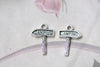 20 pcs Antique Silver Camping Sign Charms Traveling Pendants A7949