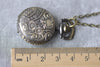 Pocket Watch - 1 PC Antique Bronze Small Size Peacock Pocket Watch  A7966